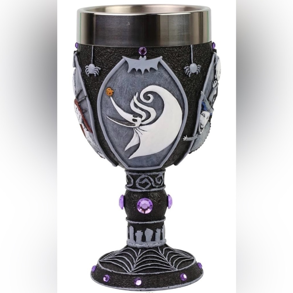 Enesco Disney Showcase Nightmare Before Christmas Characters Decorative Chalice - Picture 2 of 13